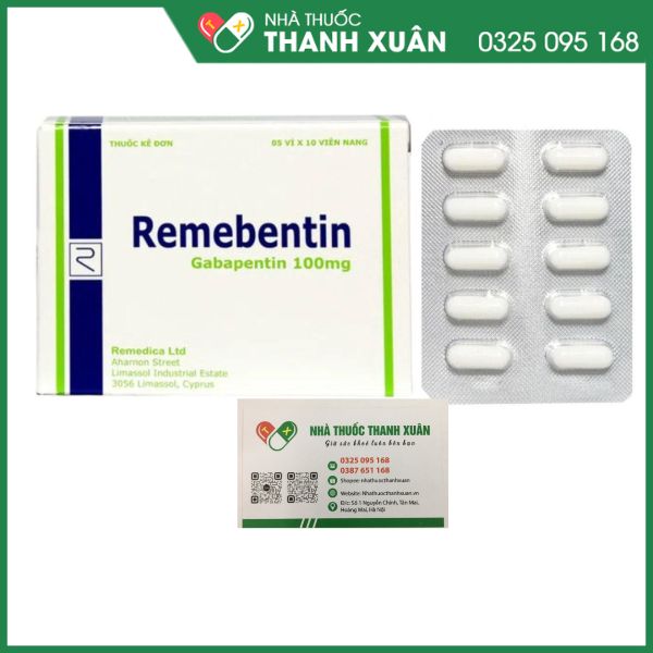 Remebentin 100 thuốc giảm đau hiệu quả